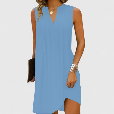 Clarhild™ | Elegant Flattering Dress with V-Neck