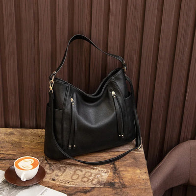 Evelyn - Elegant Leather Handbag