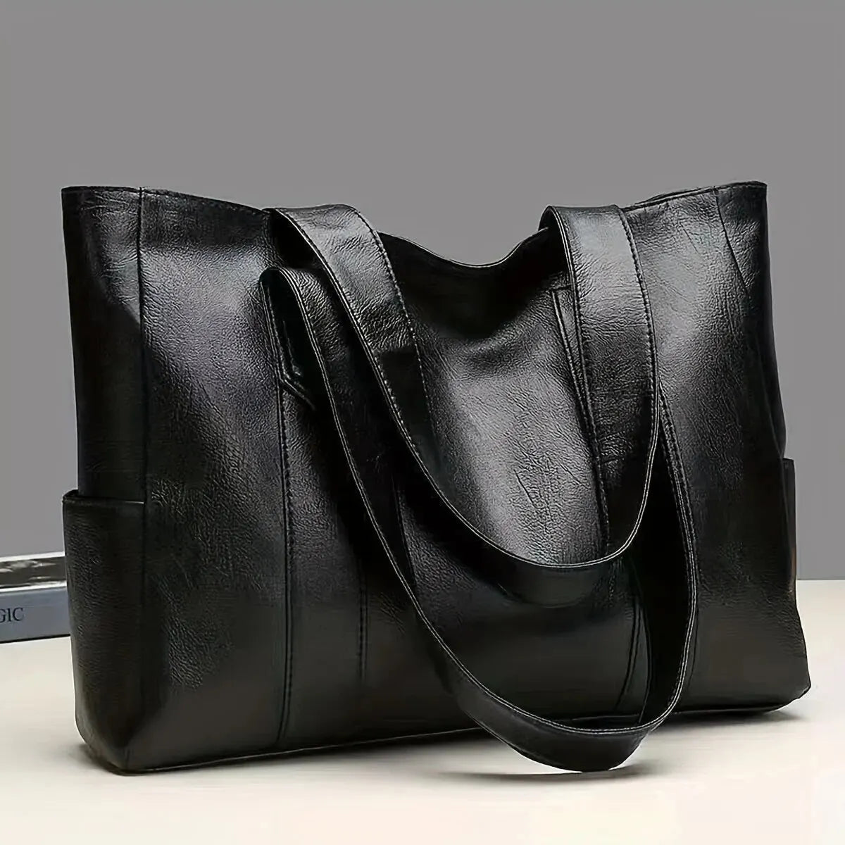 Martha's Timeless Elegance | Leather Bag
