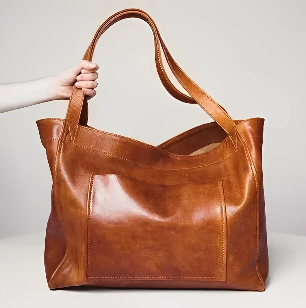 Glaciela | Vintage Leather Shoulder Bag