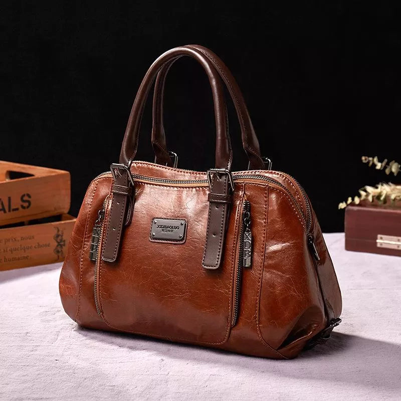 Dominique - Elegant Leather Bag