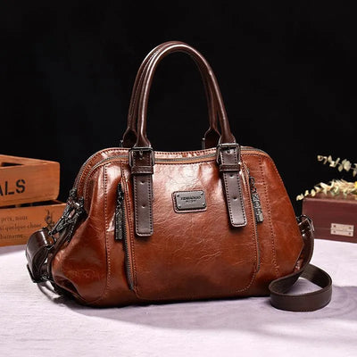 Dominique - Elegant Leather Bag