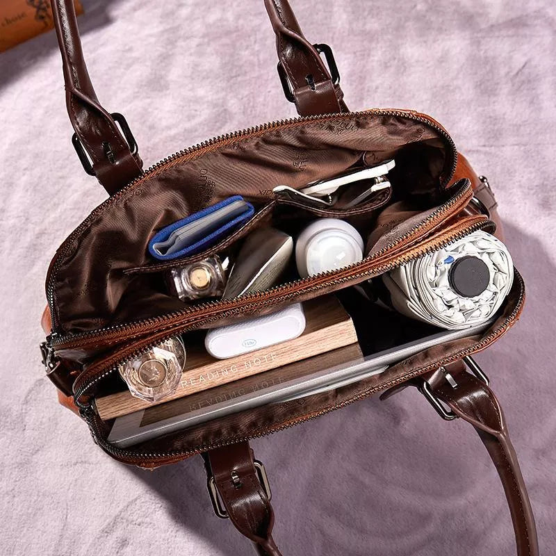 Dominique - Elegant Leather Bag