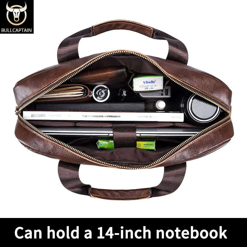 Captain | Business Leather Messenger Bag