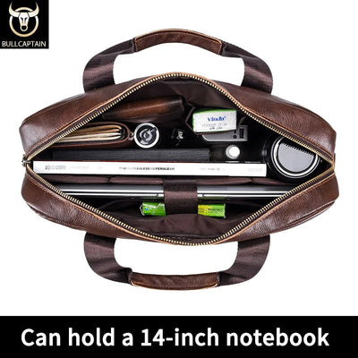 Captain | Business Leather Messenger Bag