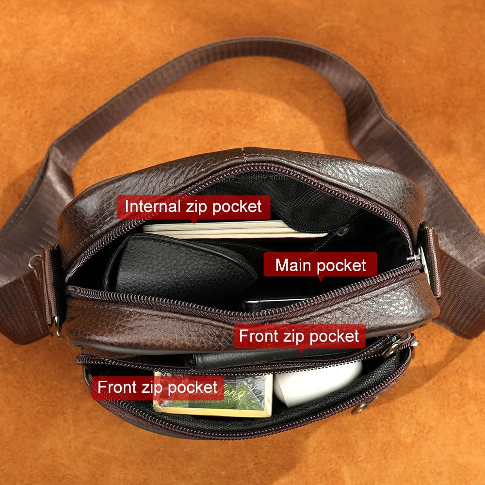 Franco | Men's Comfortable Leather Shoulder Bag