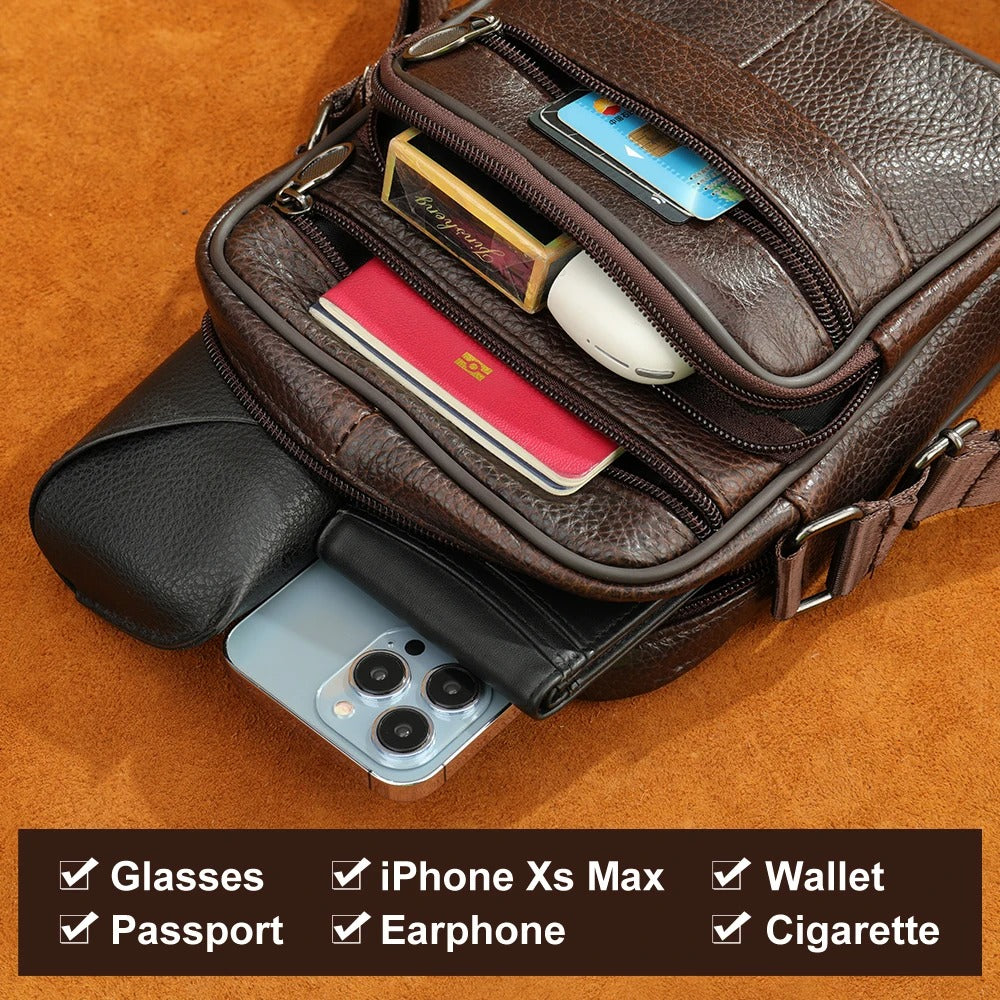 Franco | Men's Comfortable Leather Shoulder Bag