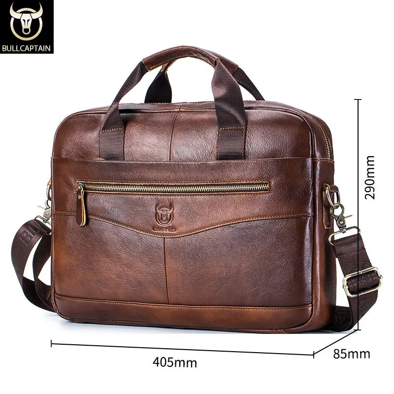 Captain | Business Leather Messenger Bag