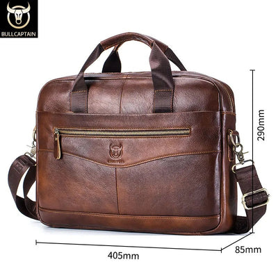 Captain | Business Leather Messenger Bag