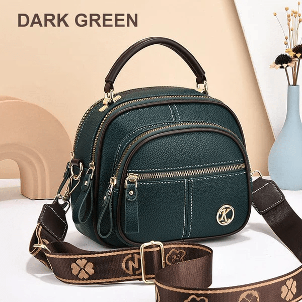 Molly's Timeless Elegance | Stylish Leather Shoulder Bag