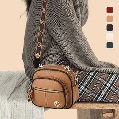 Molly's Timeless Elegance | Stylish Leather Shoulder Bag